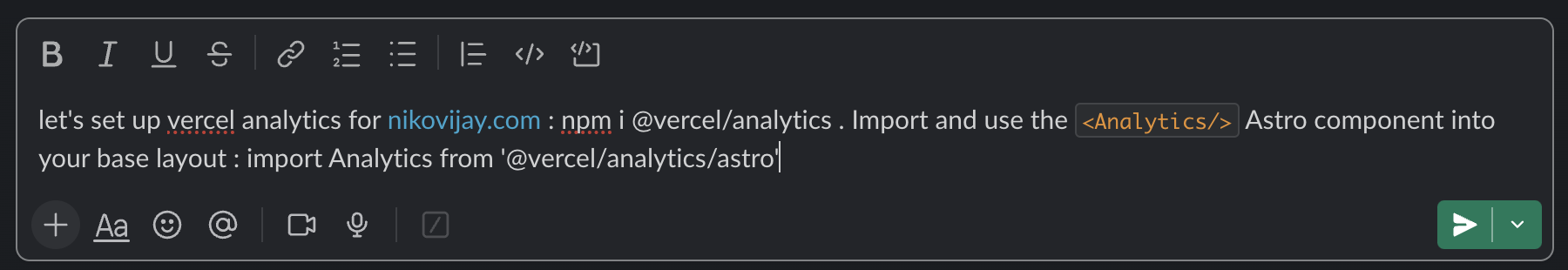 Writing a task brief in Obsidian — the spec that drives the agent